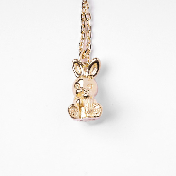 HONESTBOY Rabbit Gold Necklace 詳細画像 Gold 1